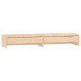 Solid pine wood monitor stand 100x27x15 cm by vidaXL, Computer bases and risers - Ref: Foro24-813959, Price: 44,83 €, Discoun...
