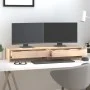 Monitorständer aus massivem Kiefernholz, 100 x 27 x 15 cm von vidaXL, Computersockel und -erhöhungen - Ref: Foro24-813959, Pr...