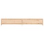 Monitorständer aus massivem Kiefernholz, 100 x 27 x 15 cm von vidaXL, Computersockel und -erhöhungen - Ref: Foro24-813959, Pr...