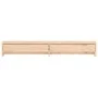 Soporte para monitor madera maciza de pino 100x27x15 cm de vidaXL, Bases y elevadores para ordenadores - Ref: Foro24-813959, ...
