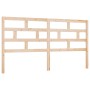 Bettkopfteil aus massivem Kiefernholz, 206 x 4 x 100 cm von vidaXL, Kopf- und Fußteile - Ref: Foro24-814214, Preis: 55,28 €, ...
