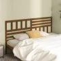 Honey brown solid pine wood bed headboard 206x4x100 cm by vidaXL, Headboards and footboards - Ref: Foro24-814167, Price: 73,4...