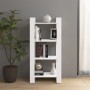 Weißes Massivholzregal/Raumteiler 60x35x125 cm von vidaXL, Bücherregale und Regale - Ref: Foro24-813885, Preis: 53,43 €, Raba...