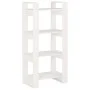 White solid wood shelf/space divider 60x35x125 cm by vidaXL, Bookcases and shelves - Ref: Foro24-813885, Price: 53,43 €, Disc...