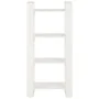 Weißes Massivholzregal/Raumteiler 60x35x125 cm von vidaXL, Bücherregale und Regale - Ref: Foro24-813885, Preis: 52,93 €, Raba...