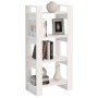 Weißes Massivholzregal/Raumteiler 60x35x125 cm von vidaXL, Bücherregale und Regale - Ref: Foro24-813885, Preis: 53,43 €, Raba...