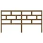Honey brown solid pine wood bed headboard 206x4x100 cm by vidaXL, Headboards and footboards - Ref: Foro24-814217, Price: 55,9...
