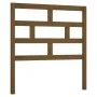 Honey brown solid pine wood bed headboard 106x4x100 cm by vidaXL, Headboards and footboards - Ref: Foro24-814182, Price: 36,1...