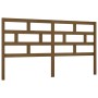 Honey brown solid pine wood bed headboard 186x4x100 cm by vidaXL, Headboards and footboards - Ref: Foro24-814212, Price: 62,4...