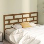 Honey brown solid pine wood bed headboard 186x4x100 cm by vidaXL, Headboards and footboards - Ref: Foro24-814212, Price: 62,4...