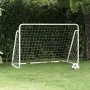 Fußballtor mit weißem Stahlnetz 180x90x120 cm von vidaXL, Fußballtore - Ref: Foro24-93370, Preis: 73,17 €, Rabatt: %