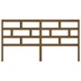 Honey brown solid pine wood bed headboard 186x4x100 cm by vidaXL, Headboards and footboards - Ref: Foro24-814212, Price: 62,4...