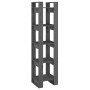 Gray pine wood shelving/space divider 41x35x160 cm by vidaXL, Bookcases and shelves - Ref: Foro24-813871, Price: 50,58 €, Dis...
