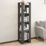 Regal/Raumteiler aus grauem Kiefernholz, 41 x 35 x 160 cm von vidaXL, Bücherregale und Regale - Ref: Foro24-813871, Preis: 50...
