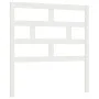 Bettkopfteil aus massivem weißem Kiefernholz, 96 x 4 x 100 cm von vidaXL, Kopf- und Fußteile - Ref: Foro24-814175, Preis: 29,...