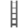 Gray pine wood shelving/space divider 41x35x160 cm by vidaXL, Bookcases and shelves - Ref: Foro24-813871, Price: 50,58 €, Dis...
