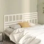 Solid white pine wood bed headboard 186x4x100 cm by vidaXL, Headboards and footboards - Ref: Foro24-814160, Price: 61,30 €, D...