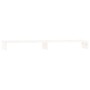 Solid white pine wood monitor stand 100x27x10 cm by vidaXL, Computer bases and risers - Ref: Foro24-813950, Price: 31,46 €, D...