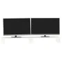 Solid white pine wood monitor stand 100x27x10 cm by vidaXL, Computer bases and risers - Ref: Foro24-813950, Price: 30,71 €, D...