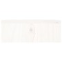 Solid white pine wood monitor stand 100x27x10 cm by vidaXL, Computer bases and risers - Ref: Foro24-813950, Price: 31,46 €, D...