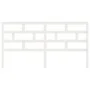 Cabecero de cama madera maciza de pino blanco 186x4x100 cm de vidaXL, Cabeceros y pies de cama - Ref: Foro24-814210, Precio: ...