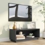 TV-Schrank aus massivem Kiefernholz, grau, 90 x 35 x 35 cm von vidaXL, TV-Möbel - Ref: Foro24-813831, Preis: 50,42 €, Rabatt: %