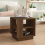 Brown oak plywood coffee table 40x40x43 cm by vidaXL, Coffee table - Ref: Foro24-813091, Price: 33,89 €, Discount: %