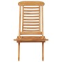 Silla de jardín plegable madera maciza de teca 50x90x69 cm de vidaXL, Sillas de jardín - Ref: Foro24-319163, Precio: 141,34 €