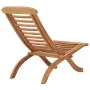 Silla de jardín plegable madera maciza de teca 50x90x69 cm de vidaXL, Sillas de jardín - Ref: Foro24-319163, Precio: 149,64 €...