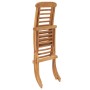 Klappbarer Gartenstuhl aus massivem Teakholz 50x90x69 cm von vidaXL, Gartenstühle - Ref: Foro24-319163, Preis: 152,41 €, Raba...
