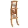 Silla de jardín plegable madera maciza de teca 50x90x69 cm de vidaXL, Sillas de jardín - Ref: Foro24-319163, Precio: 149,64 €...