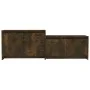 TV-Schrank aus geräuchertem Eichenholzwerkstoff, 146,5 x 35 x 50 cm von vidaXL, TV-Möbel - Ref: Foro24-813026, Preis: 46,49 €...