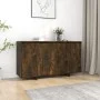 Holzwerkstoff-Anrichte Räuchereiche 135x41x75 cm von vidaXL, Sideboards - Ref: Foro24-813056, Preis: 149,64 €, Rabatt: %