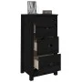 Sideboards 2 Stück aus massivem schwarzem Kiefernholz 40x35x80 cm von vidaXL, Sideboards - Ref: Foro24-813748, Preis: 119,90 ...