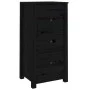 Sideboards 2 Stück aus massivem schwarzem Kiefernholz 40x35x80 cm von vidaXL, Sideboards - Ref: Foro24-813748, Preis: 119,90 ...