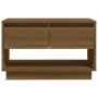Mueble de TV de madera de ingeniería marrón roble 70x41x44 cm de vidaXL, Muebles TV - Ref: Foro24-812977, Precio: 55,44 €, De...