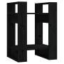Black pine wood shelving/space divider 41x35x57 cm by vidaXL, Bookcases and shelves - Ref: Foro24-813858, Price: 28,70 €, Dis...