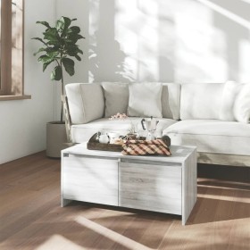 Sonoma-Couchtisch aus grauem Holzwerkstoff, 90 x 50 x 41,5 cm von vidaXL, Couchtisch - Ref: Foro24-813030, Preis: 61,38 €, Ra...