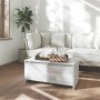 Mesa de centro madera de ingeniería gris Sonoma 90x50x41,5 cm de vidaXL, Mesas de centro - Ref: Foro24-813030, Precio: 61,30 ...