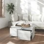 Sonoma-Couchtisch aus grauem Holzwerkstoff, 90 x 50 x 41,5 cm von vidaXL, Couchtisch - Ref: Foro24-813030, Preis: 61,38 €, Ra...