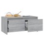 Mesa de centro madera de ingeniería gris Sonoma 90x50x41,5 cm de vidaXL, Mesas de centro - Ref: Foro24-813030, Precio: 61,30 ...