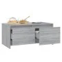 Sonoma-Couchtisch aus grauem Holzwerkstoff, 90 x 50 x 41,5 cm von vidaXL, Couchtisch - Ref: Foro24-813030, Preis: 61,38 €, Ra...