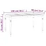 5-teiliges Garten-Essset aus massivem Teakholz von vidaXL, Gartensets - Ref: Foro24-3100787, Preis: 699,51 €, Rabatt: %