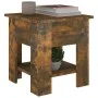 Mesa de centro madera de ingeniería roble ahumado 40x40x42 cm de vidaXL, Mesas de centro - Ref: Foro24-813080, Precio: 32,25 ...