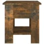 Mesa de centro madera de ingeniería roble ahumado 40x40x42 cm de vidaXL, Mesas de centro - Ref: Foro24-813080, Precio: 32,25 ...