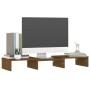 Monitorständer aus massivem Kiefernholz, honigbraun, 60 x 24 x 10,5 cm von vidaXL, TV-Möbel - Ref: Foro24-813937, Preis: 22,1...