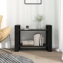 Black pine wood shelving/space divider 80x35x56.5 cm by vidaXL, Bookcases and shelves - Ref: Foro24-813898, Price: 34,17 €, D...