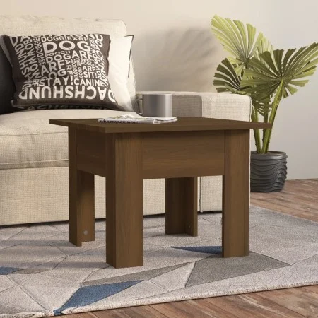 Couchtisch aus braunem Eichensperrholz, 55 x 55 x 42 cm von vidaXL, Couchtisch - Ref: Foro24-813070, Preis: 36,42 €, Rabatt: %