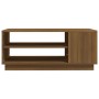Oak brown engineered wood coffee table 102x55x43 cm by vidaXL, Coffee table - Ref: Foro24-813085, Price: 54,93 €, Discount: %