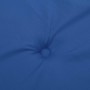 Cojín de banco de jardín tela Oxford azul 120x50x4 cm